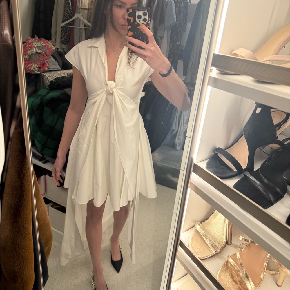 Gorgeous Dior White Cotton Dress NWT FR 38 Small
